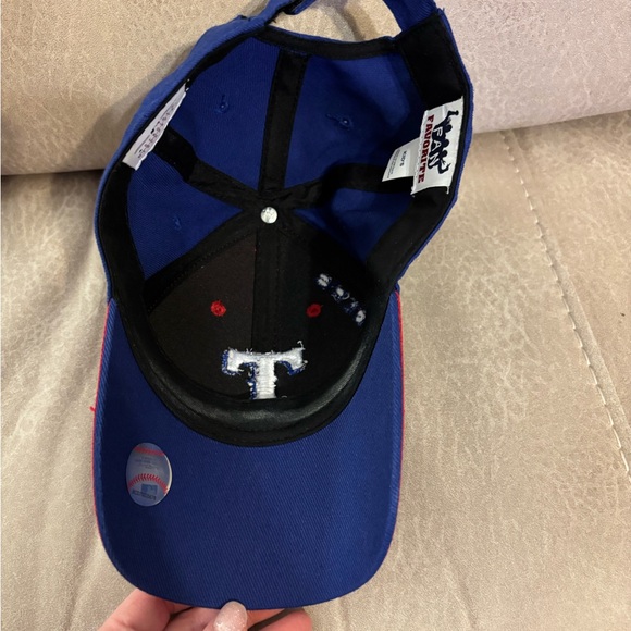 Texas Rangers Red and Blue Baseball Cap - Picture 5 of 8